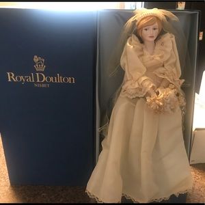Porcelain Princess Diana Wedding doll
